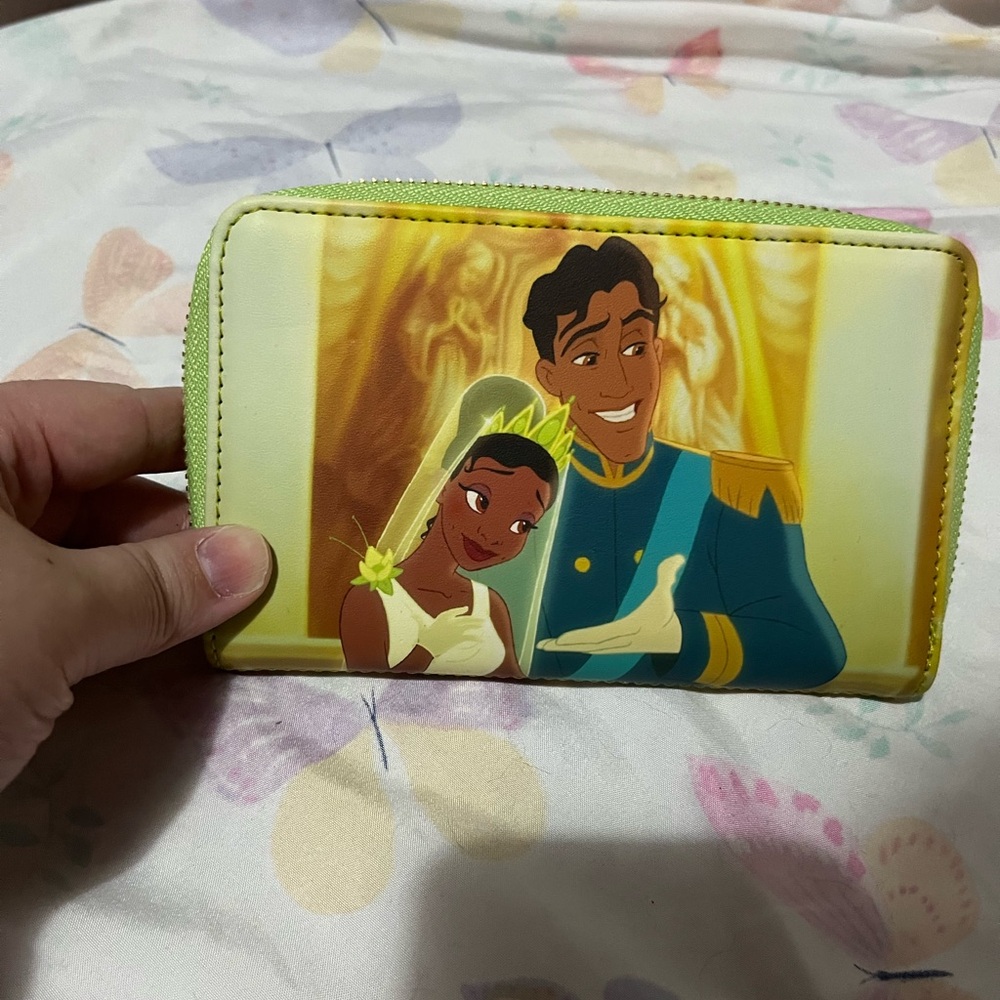 NWOT Princess and the Frog Loungefly Wallet